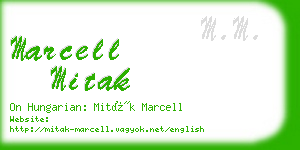 marcell mitak business card